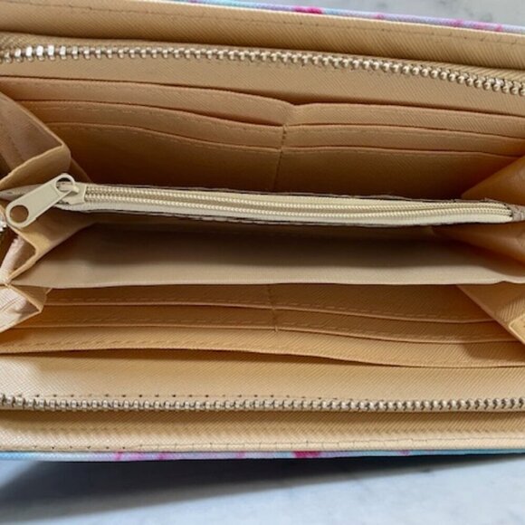 SIMPLY SOUTHERN "ohh snap" Wishbone Marble Blue Pink Purple Print Long W… - Picture 7 of 15